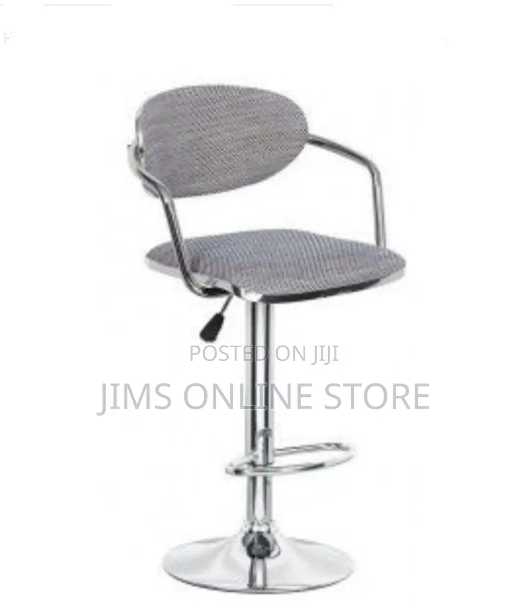 Barstool With Hard Mesh Material
