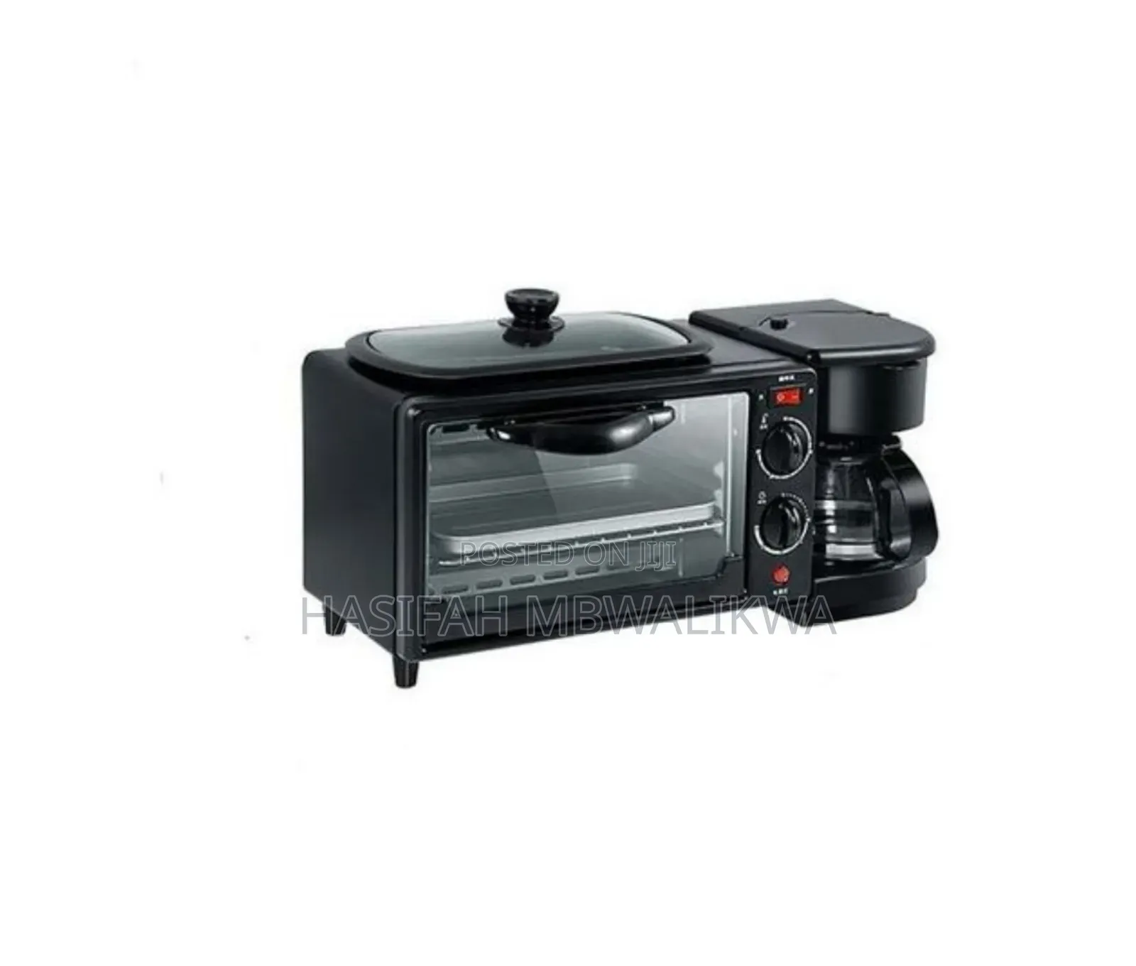 3 in 1 Home Breakfast Machine Coffee Maker Frying Pan Bread