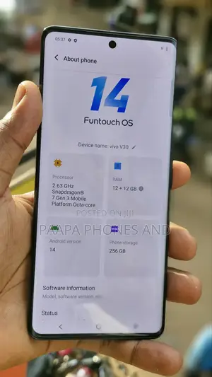 Vivo V30 5G 256 GB Black