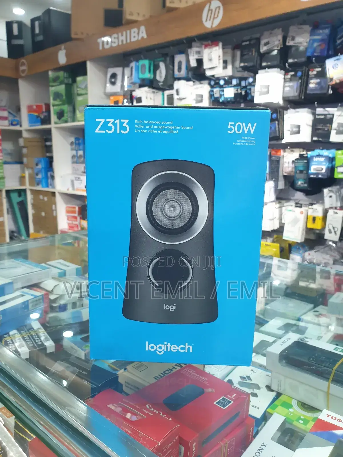Logitech Z313 Speaker System With Subwoofer 50W