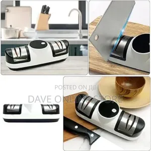 Quick Knife Sharpener, Electric Knife Sharpener 3 in 1
