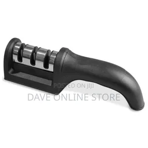 Manual Kitchen Knife Sharpener -Green Black Red