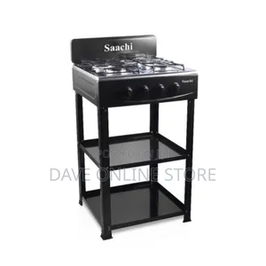 Saachi Four Burner Gas Stove NL-GAS-5256-BK Manual Ignition