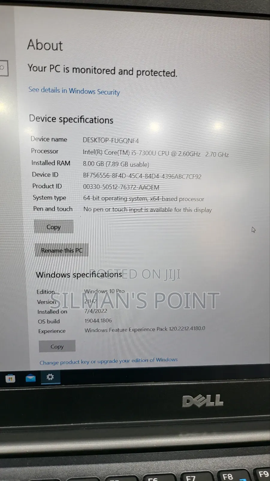Laptop Dell Latitude 7280 8GB Intel Core I5 SSD 256GB