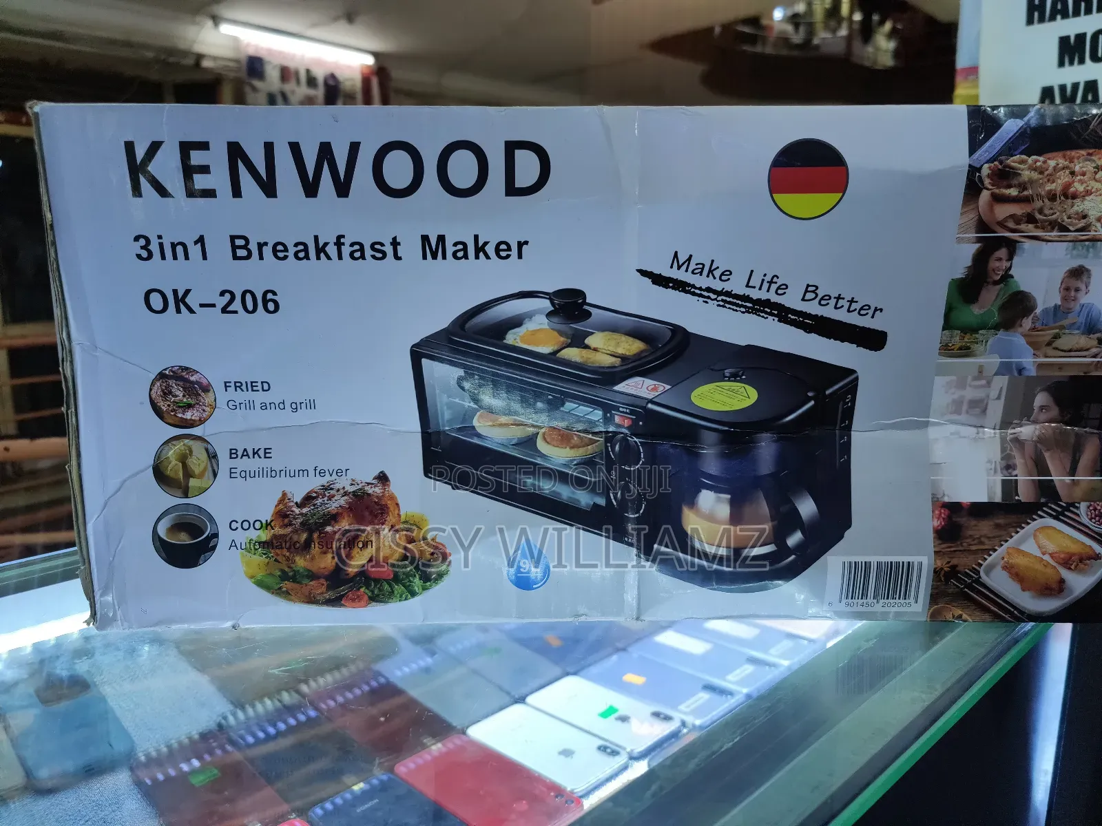 3in1 Breakfast Machine/3in1 Breakfast Maker/Station