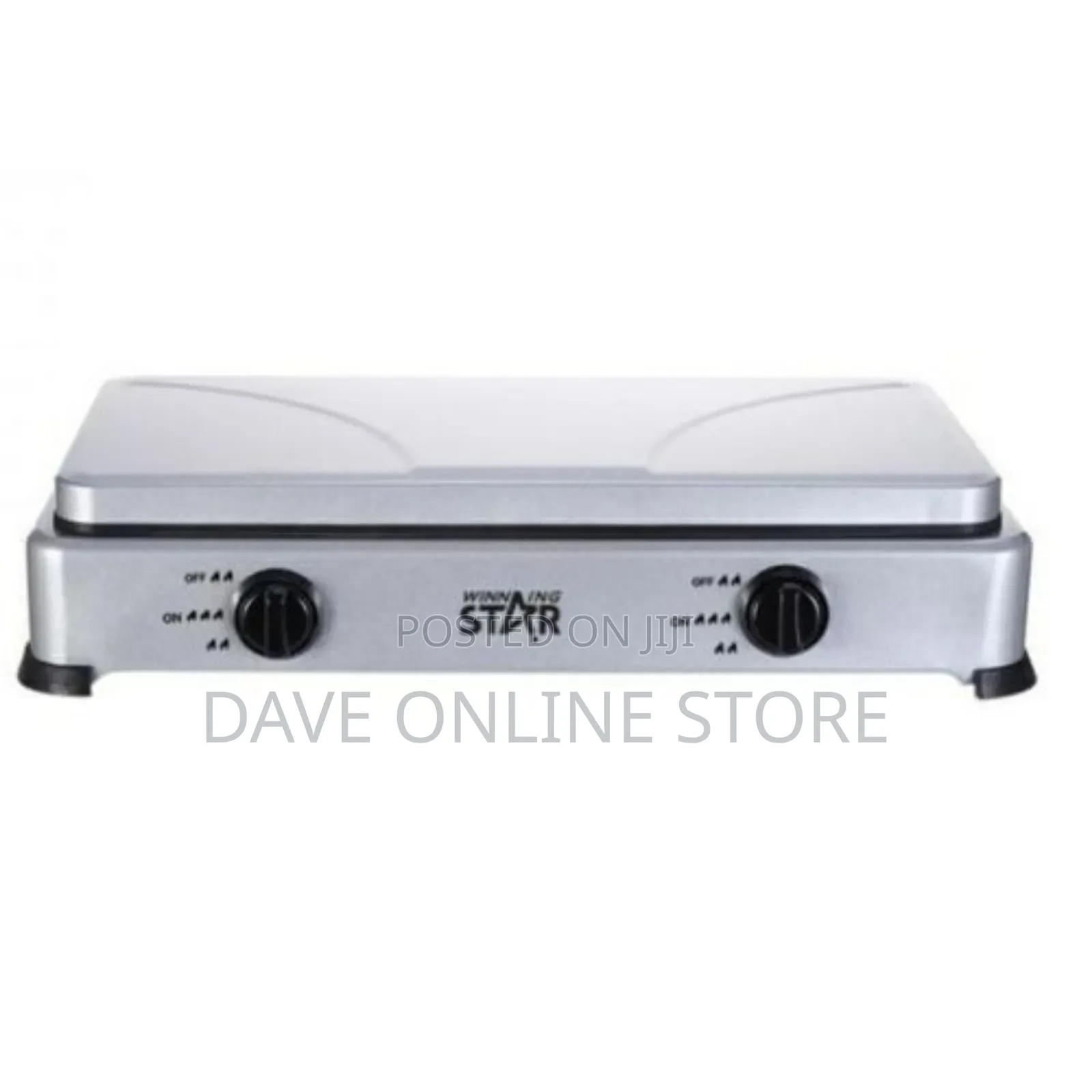 Winningstar 2 Burner Gas Cooking Stove With Lid