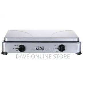 Winningstar 2 Burner Gas Cooking Stove With Lid