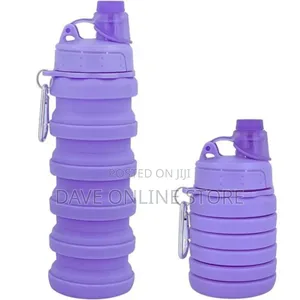 Collapsible Silicone Water Bottle