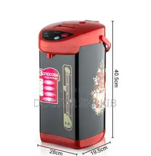 Raf Stainless Steel Electric Thermos Pot