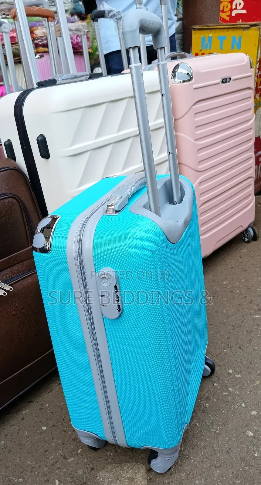 Medium Plastic Suitcase