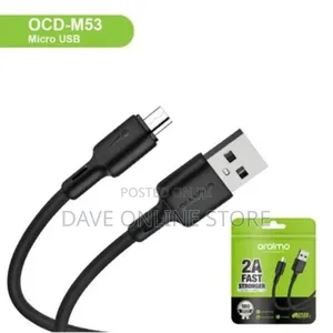 Oraimo OCD-M53 2A Micro USB Data Cable-Black