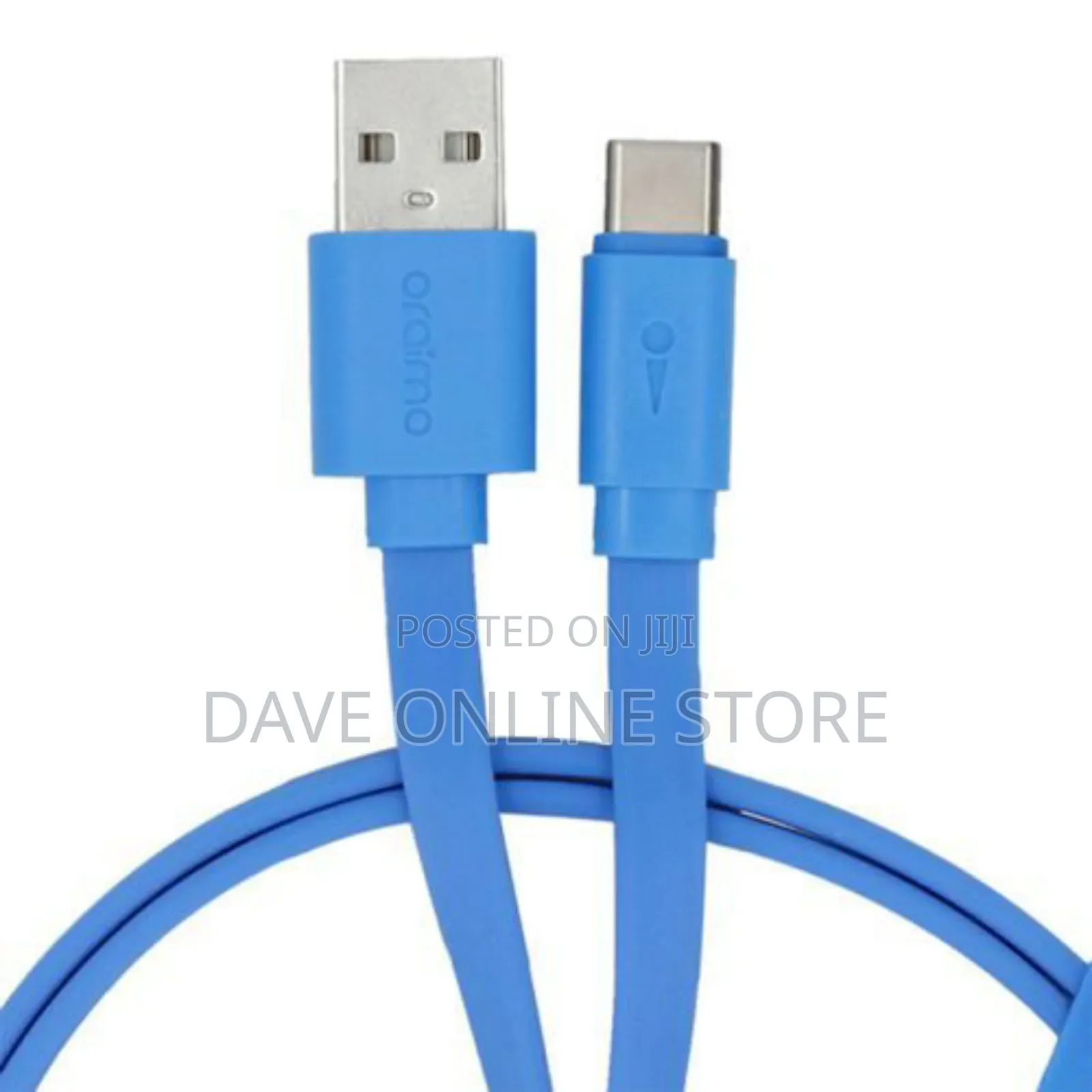 Oraimo Type C Fast Charging and Data Transfer Cable-Blue.