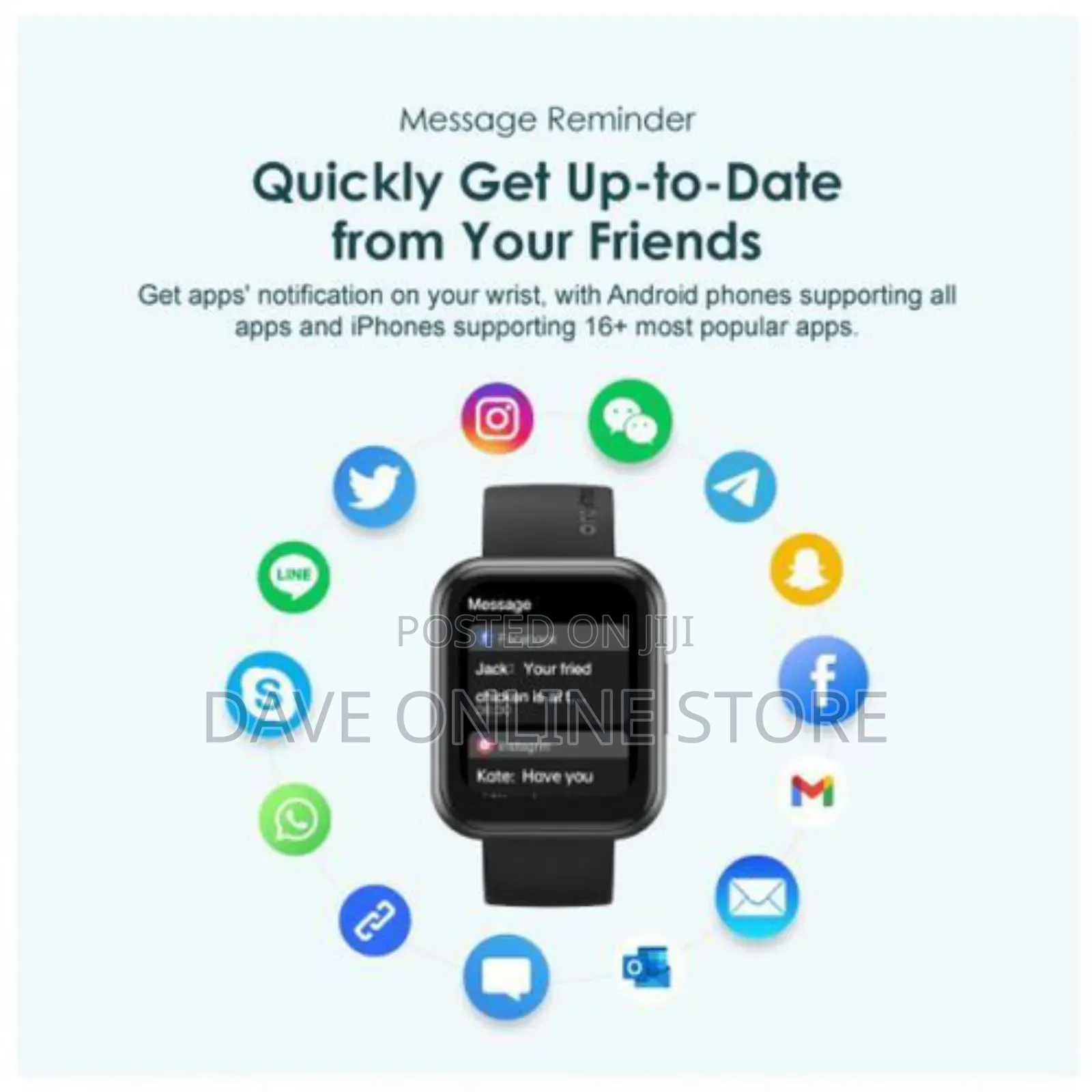 Oraimo Watch 2 Pro Bluetooth Full HD LCD Display