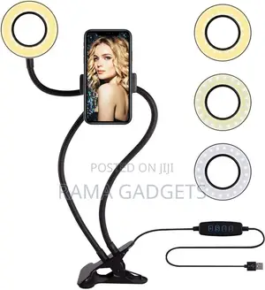 Professional Live Stream Ring Light and Phone Holder