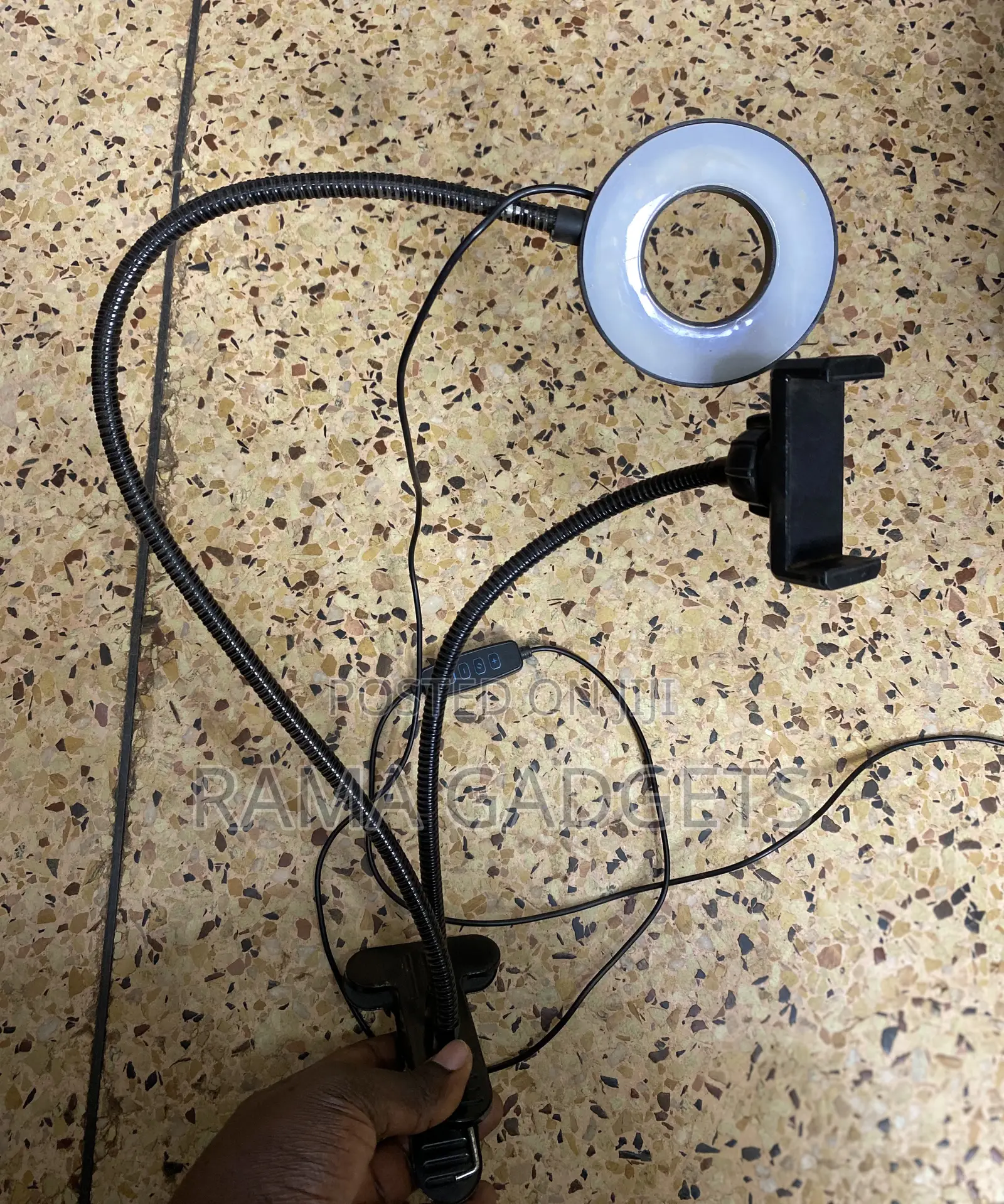 Professional Live Stream Ring Light and Phone Holder