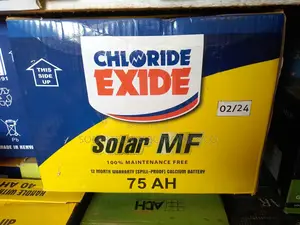 75ah Chloride Exide Battery.