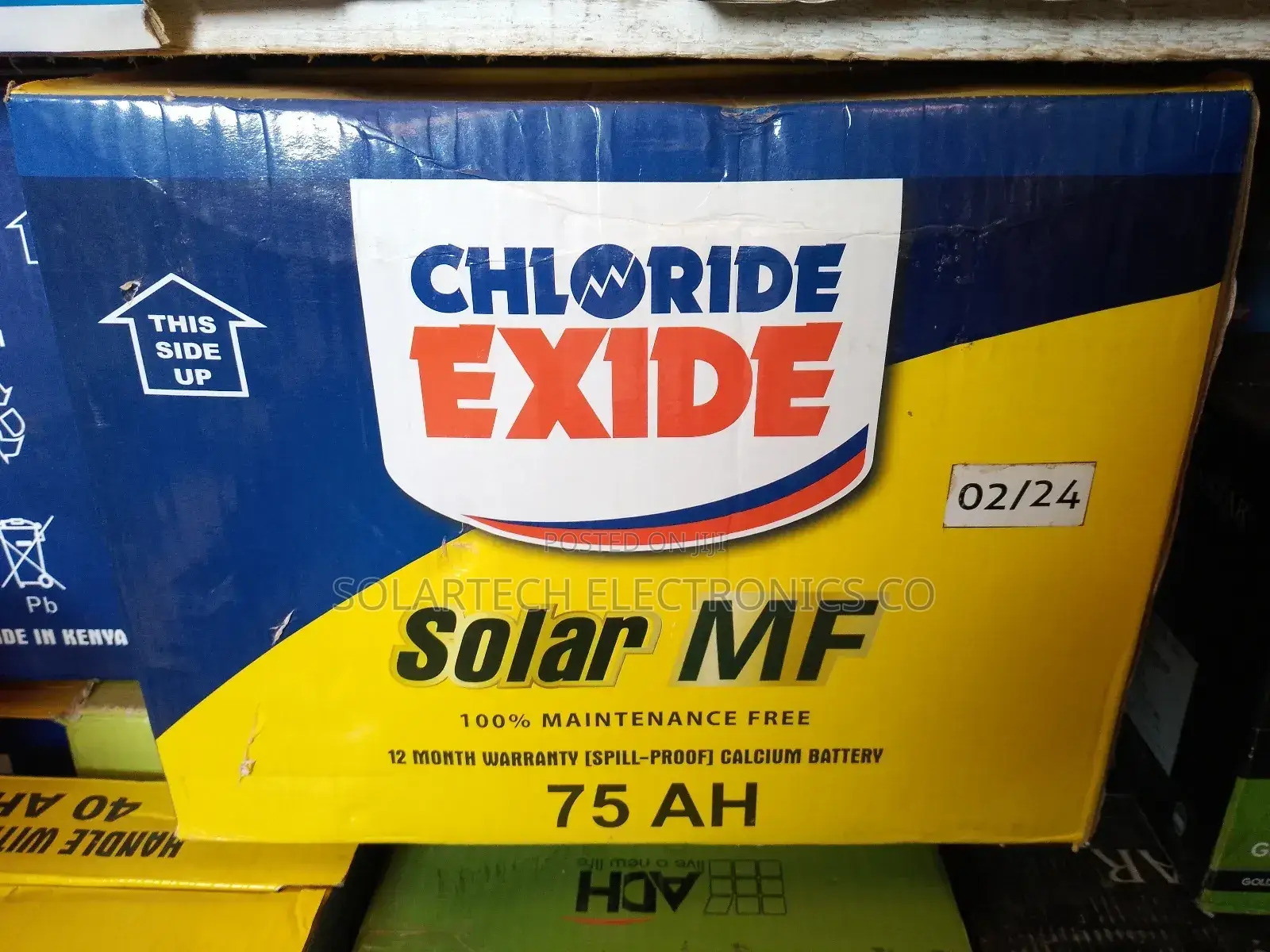 75ah Chloride Exide Battery MF