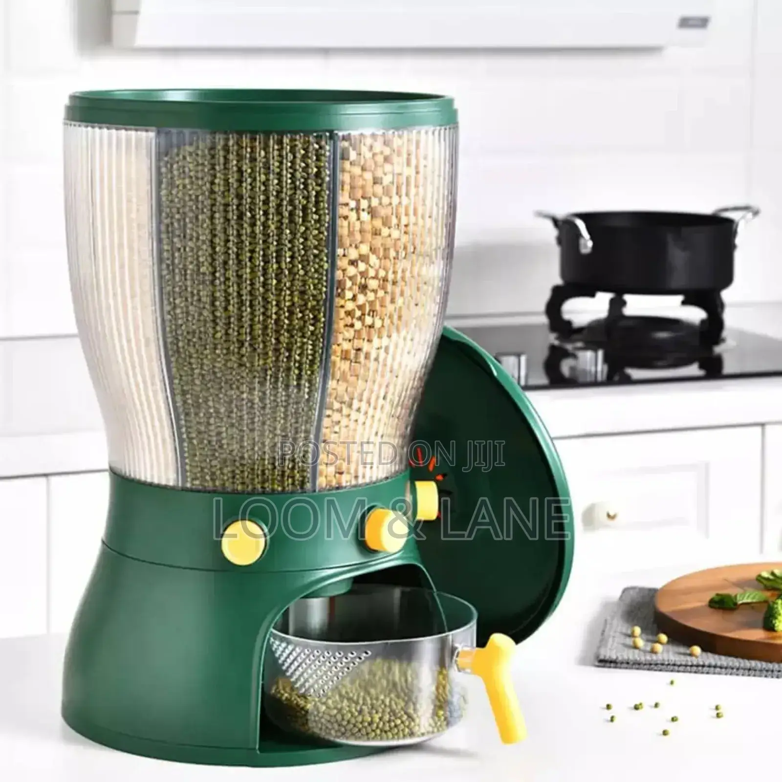 Rotating Grid Cereal Dispenser