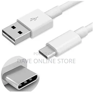 Oraimo Type C Fast Charging and Data Transfer Cable-White