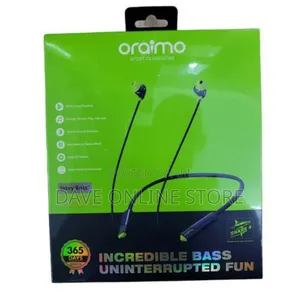 Oraimo Shark 4 OEB-E30D Neckband Havy Bass Wireless Earphone