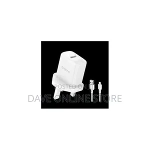 Oraimo U66s+M53. Compact 2a Fast Charger- WHITE/ BLACK