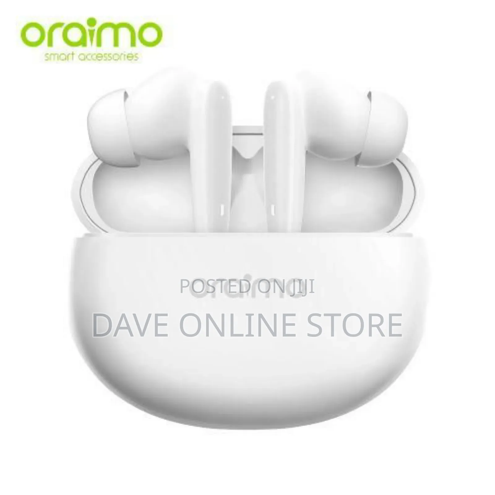 Oraimo Riff Smaller for Comfort True Wireless Earbuds -White