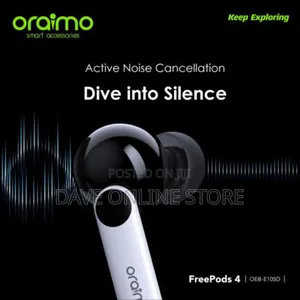 Oraimo Freepods 4 TWS True Wireless Stereo Bluetooth Earbuds