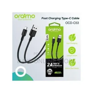 Oraimo Type C Usb Data Transfer and Charging Cable Original