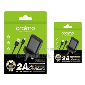 Oraimo Ocw-U66s+L53 Charger-Black
