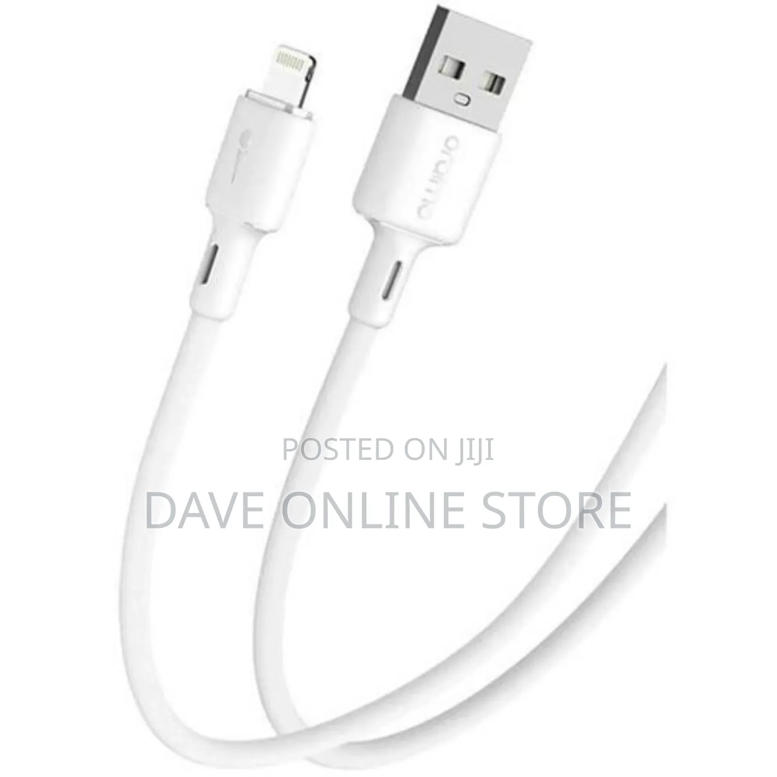 Oraimo Dc L53 Candy Fast Charging iPhone Cables- White