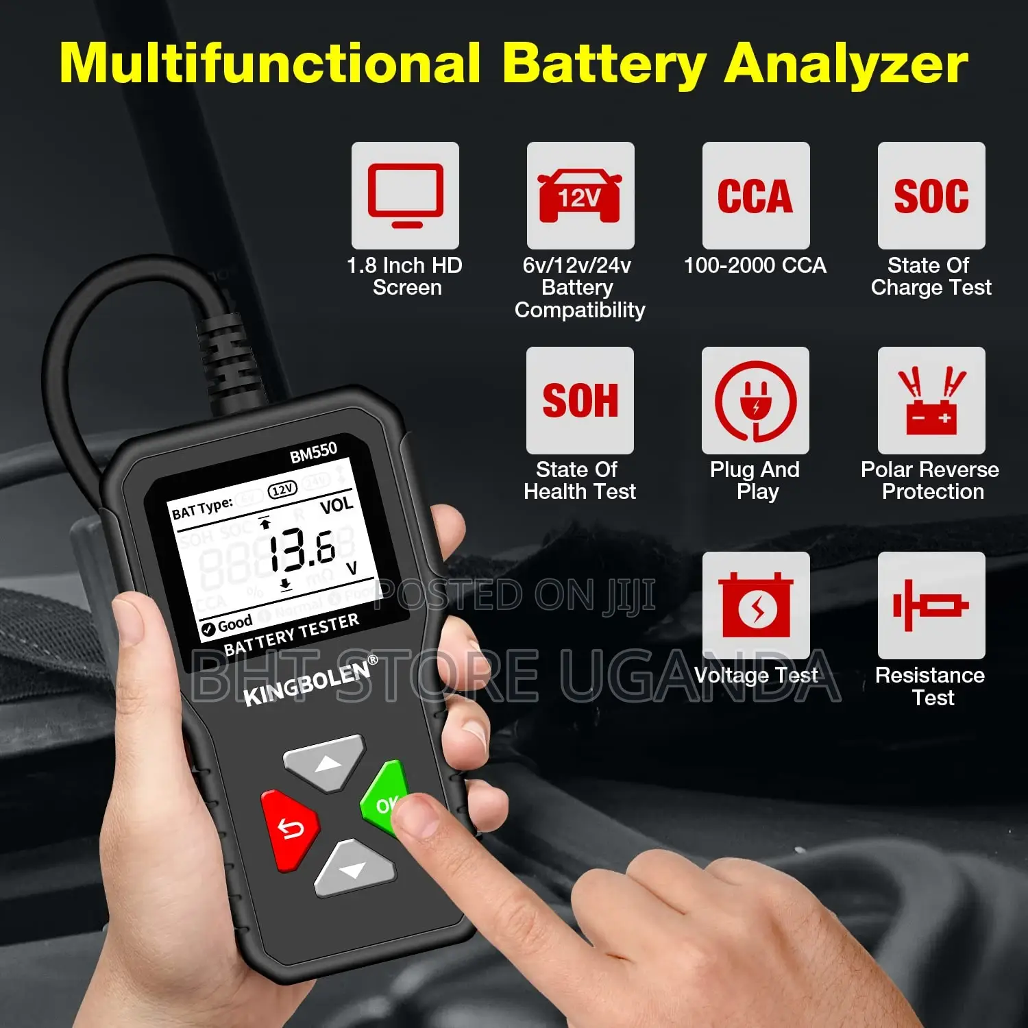 Kingbolen Bm550 Battery Tester