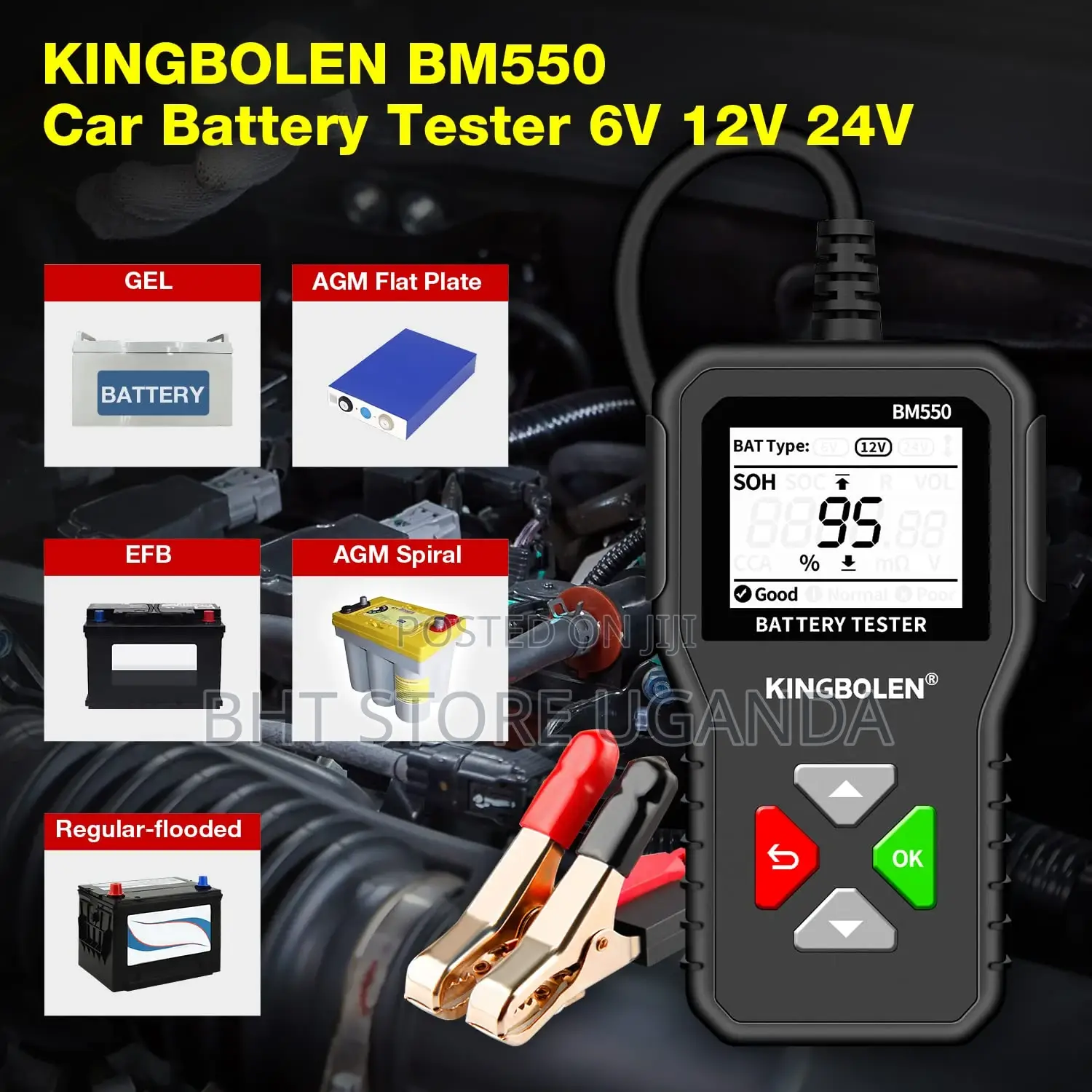 Kingbolen Bm550 Battery Tester