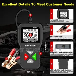 Kingbolen Bm550 Battery Tester
