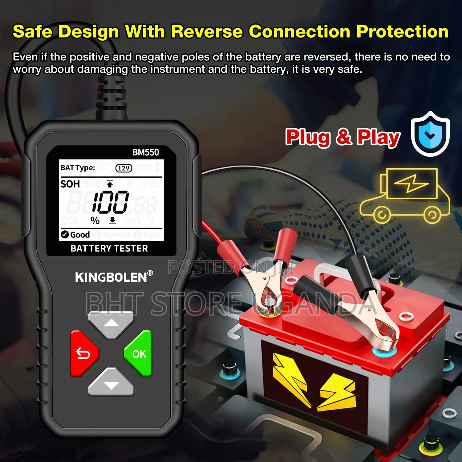 Kingbolen Bm550 Battery Tester