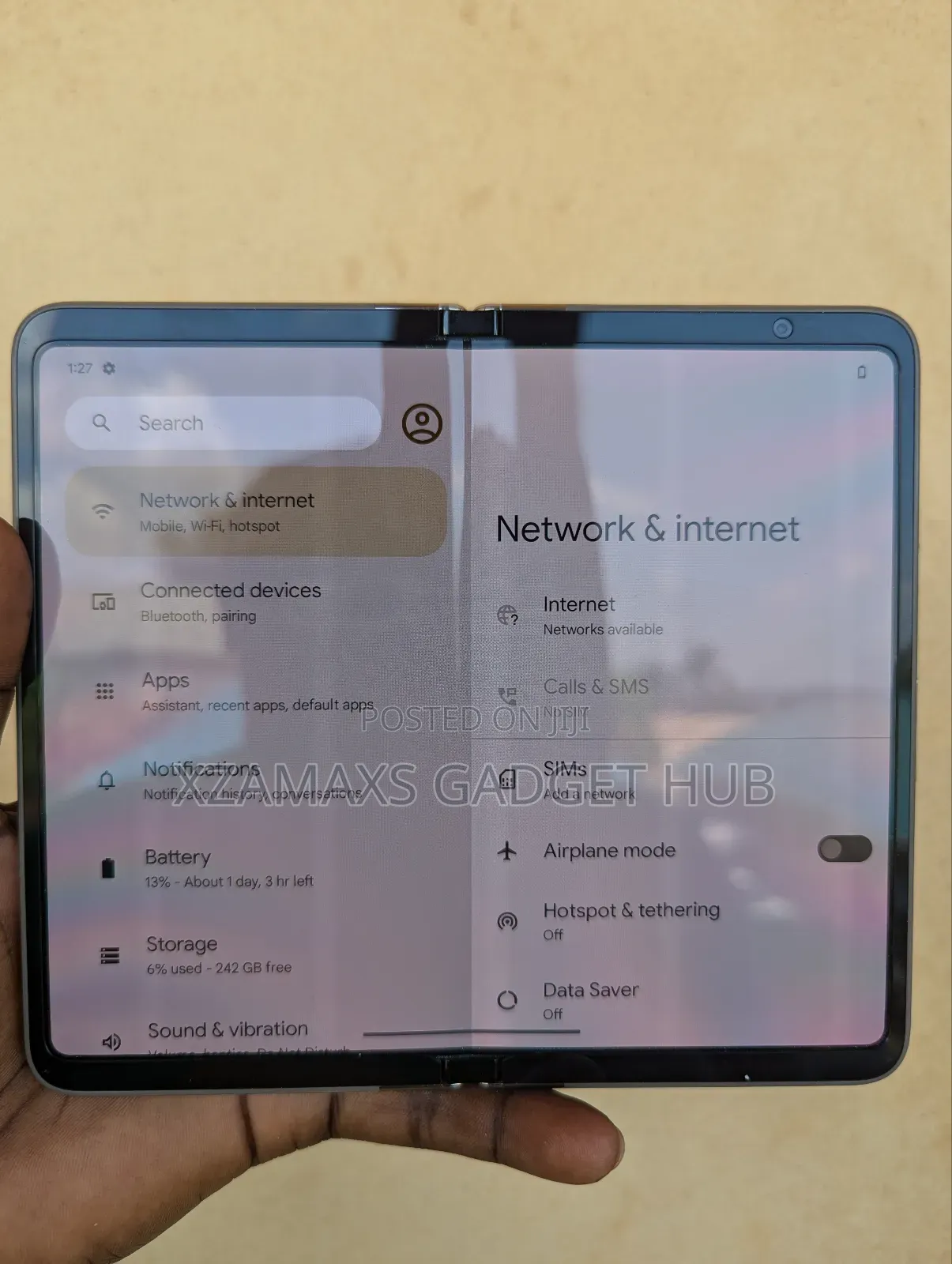 Google Pixel Fold 256 GB Gold