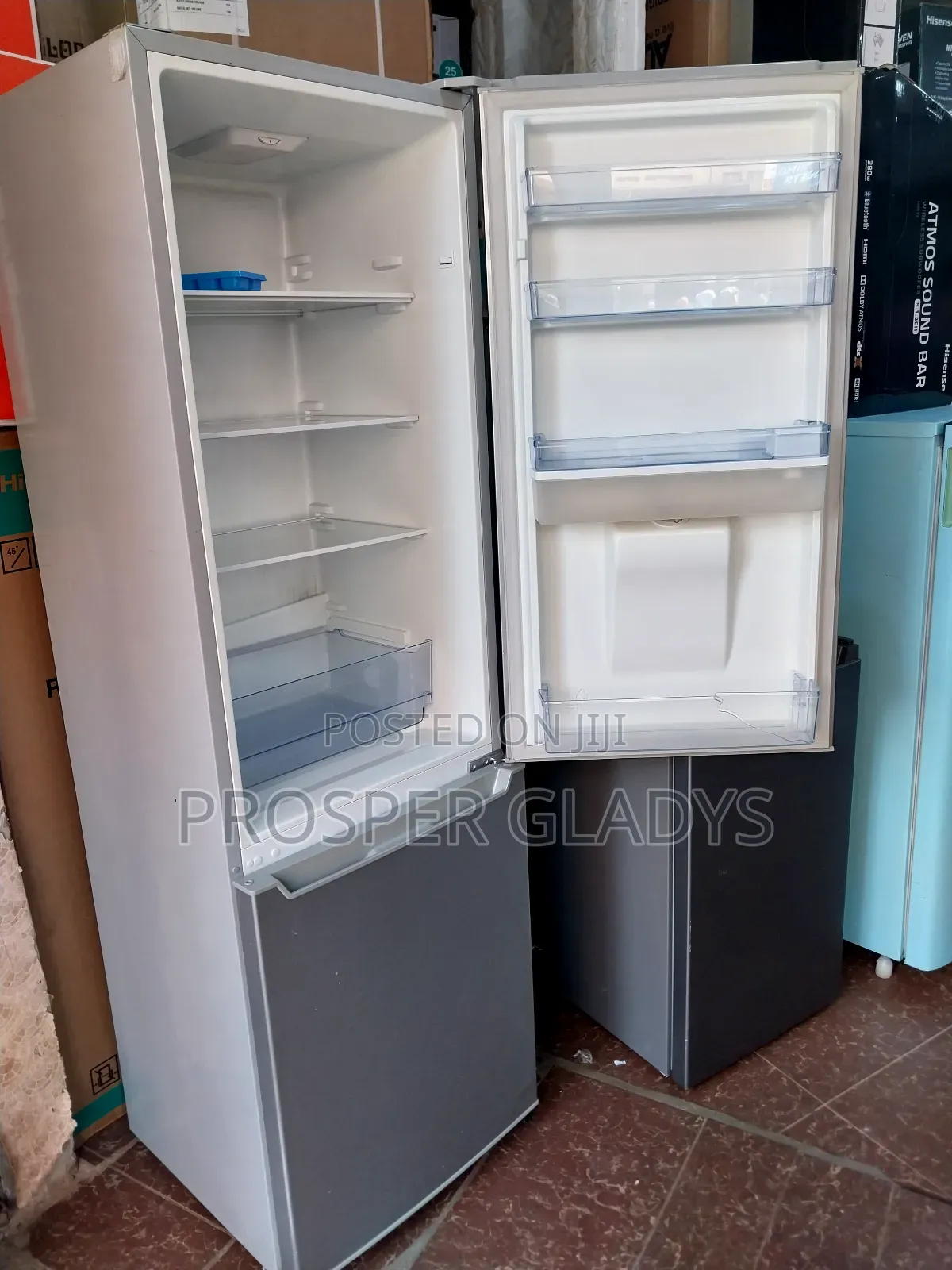 341 Litres Hisense Refrigerator Double Door.