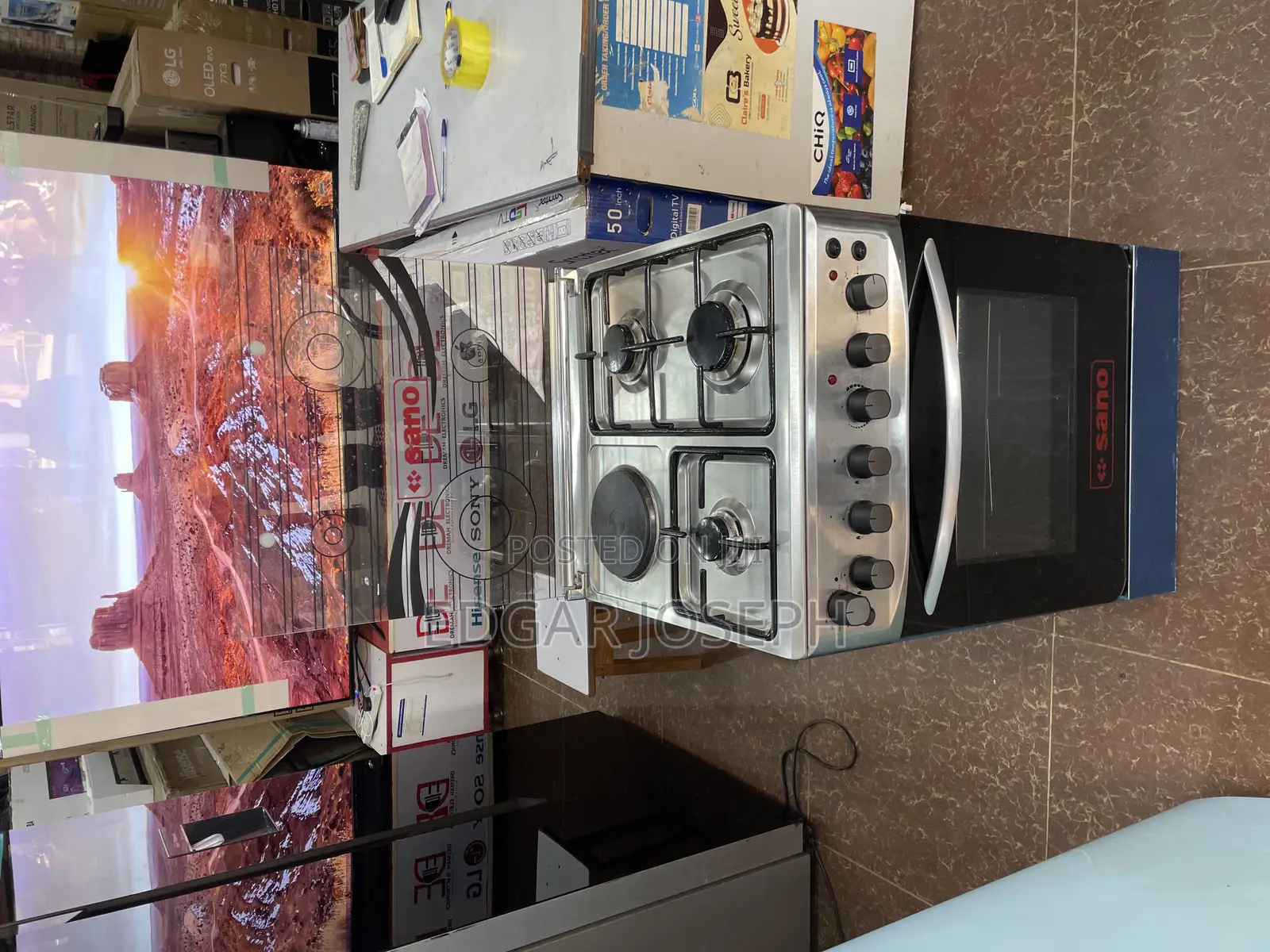 Sano Cooker 3 Gass 1 Electric
