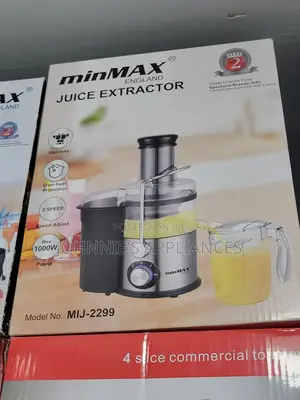 Minmax Juice Extractor Stainless Steel England