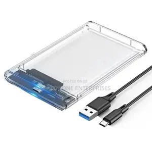 Transparent External Hard Disk Case Sata 2.5 Usb 3.0