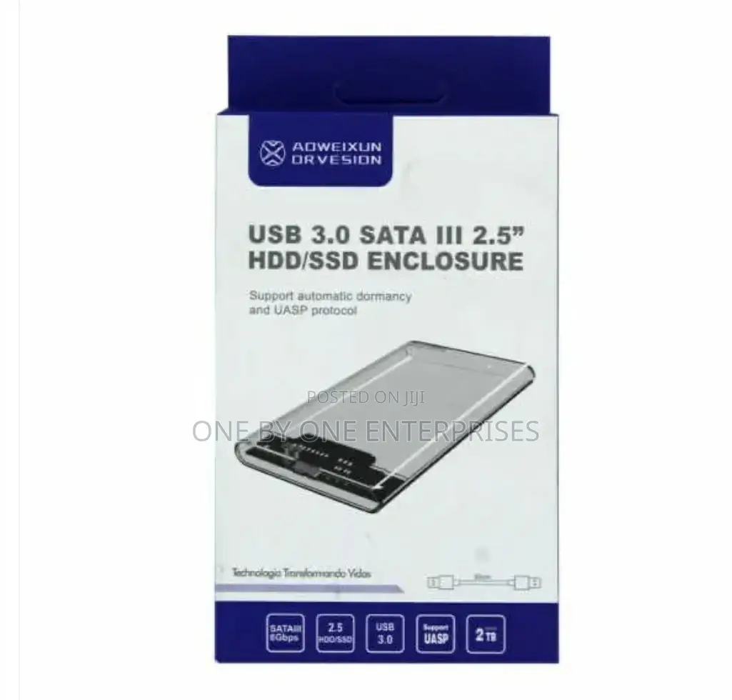 Sata Casing Transparent External HD Case Sata 2.5 Usb 3.0