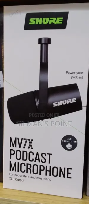 Shure Mv7x Podcast Microphone