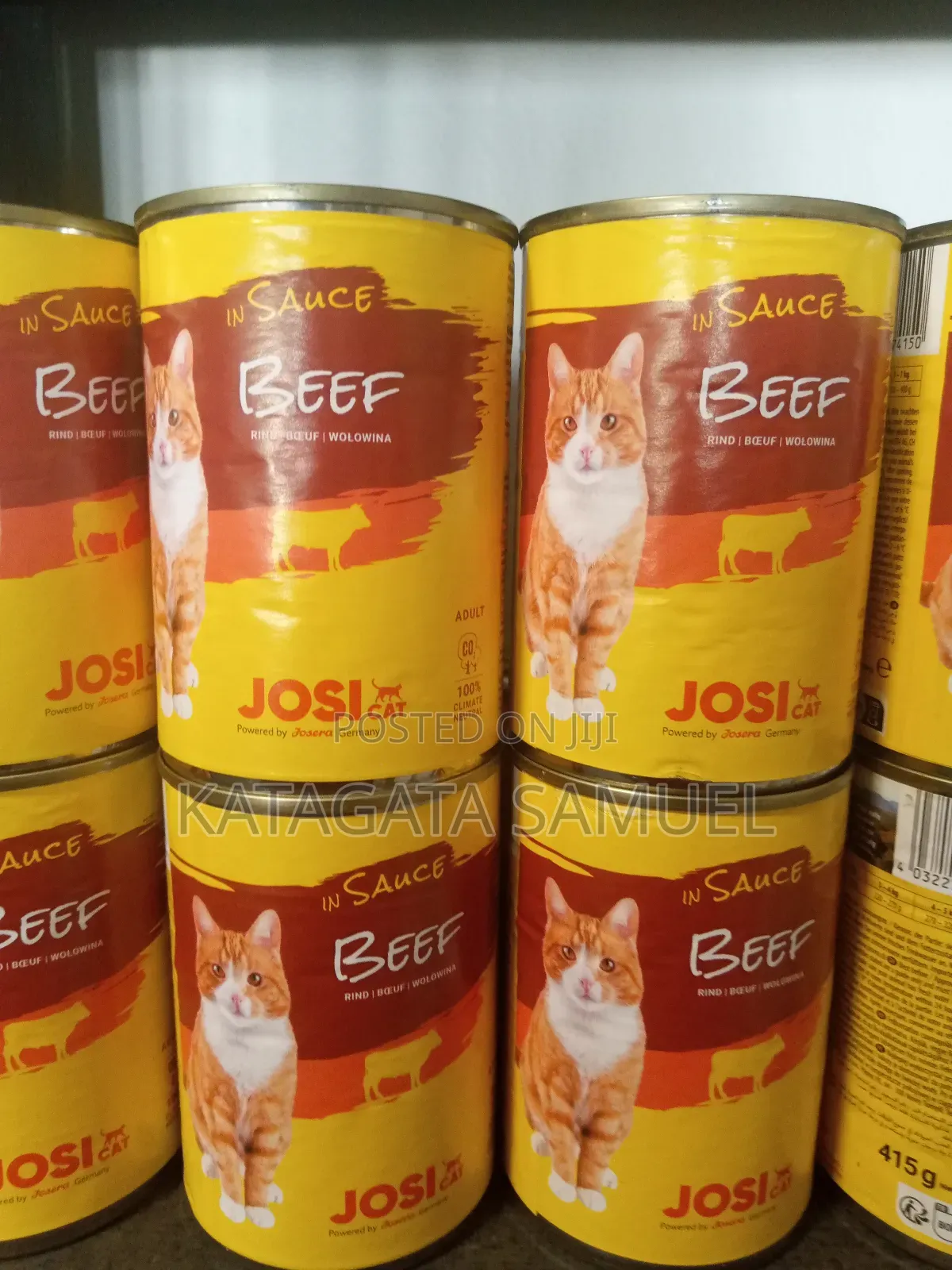 Josicat Beef in Sauce 415g