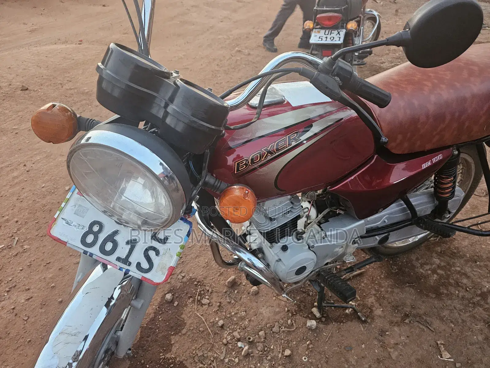 Bajaj Boxer 2023 Red