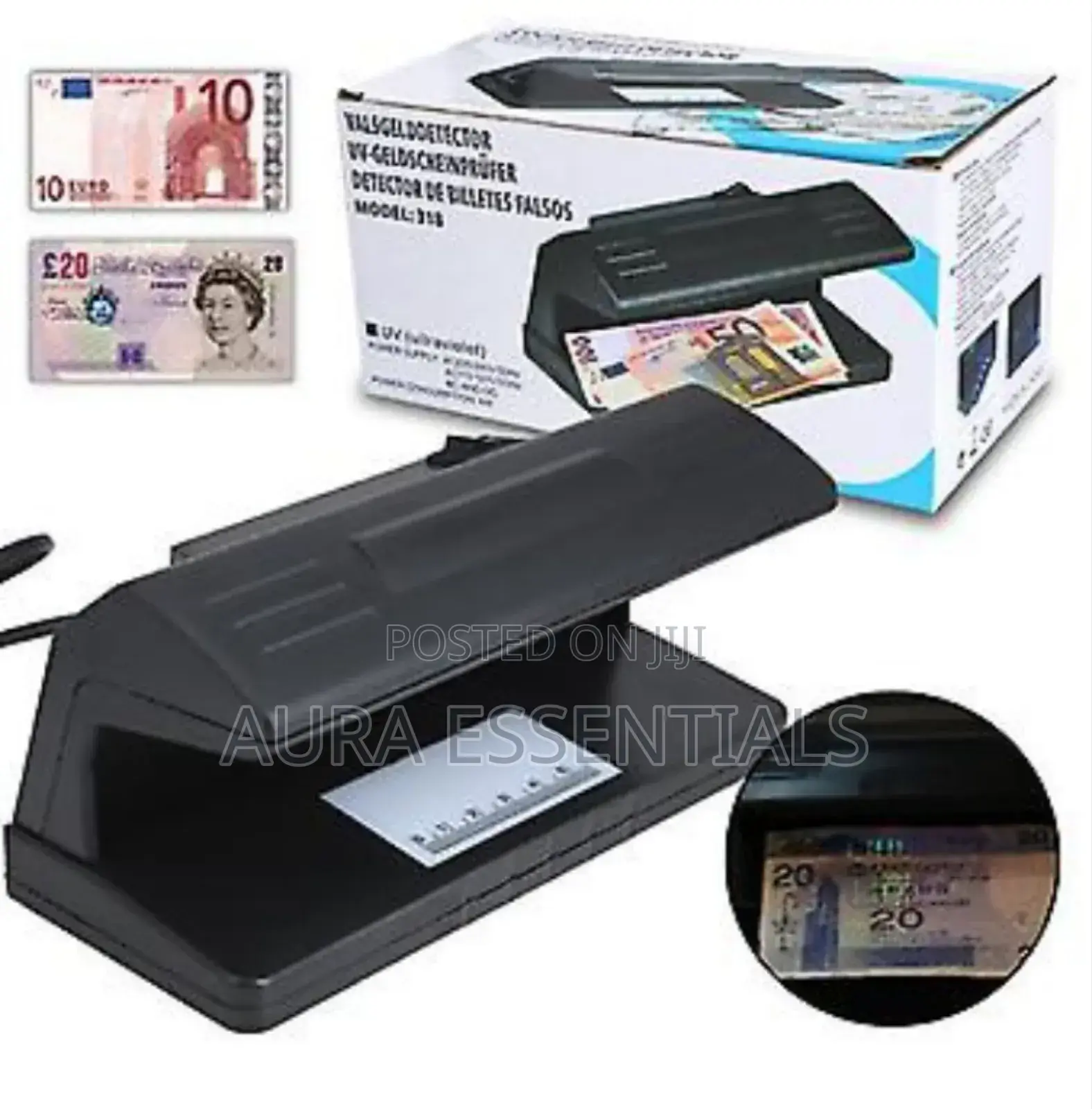 Generic Counterfeit Money Detector Machine