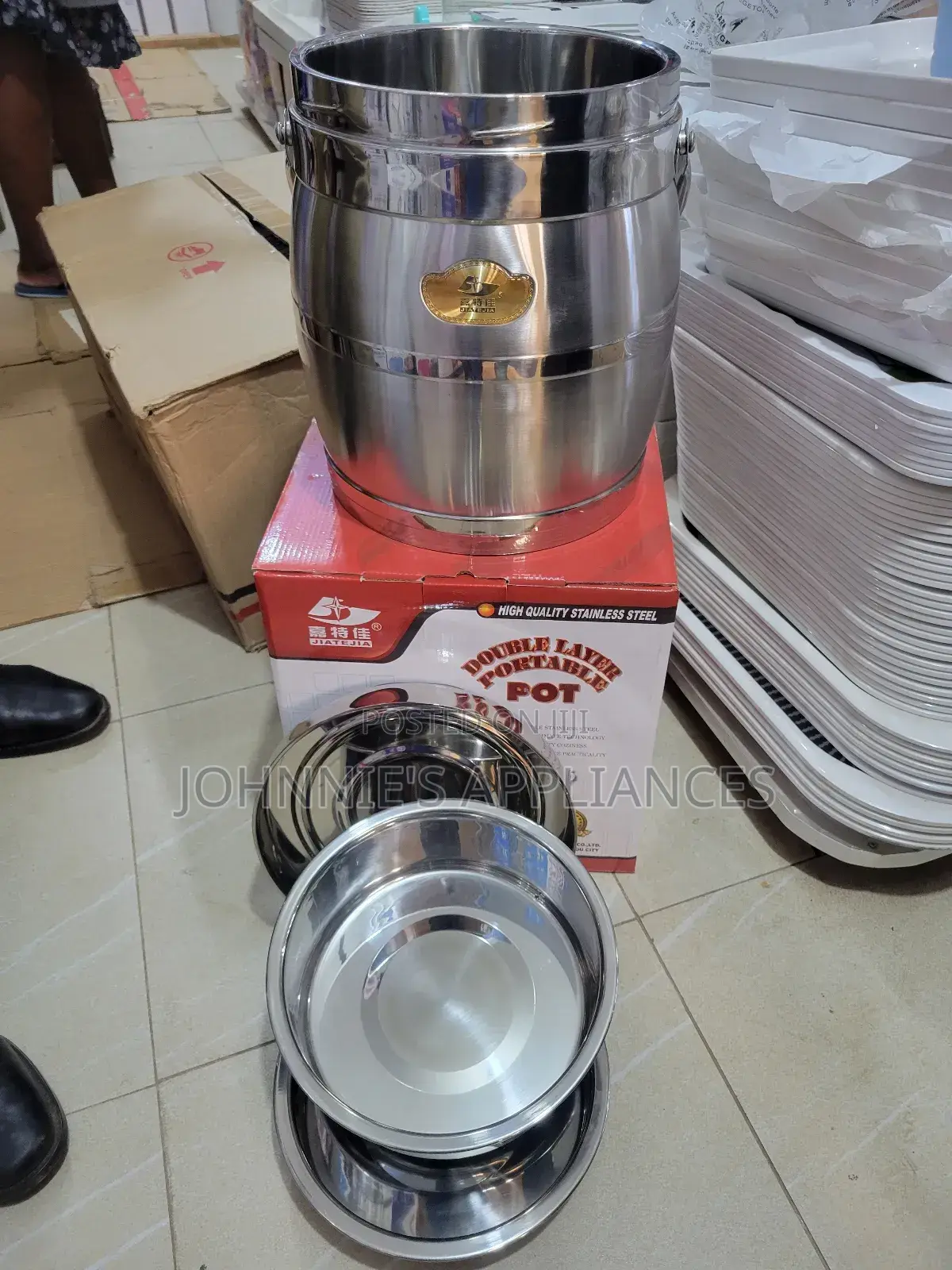 Double Layer Potable Heavy Duty Food Flask 10l Basically Vdz