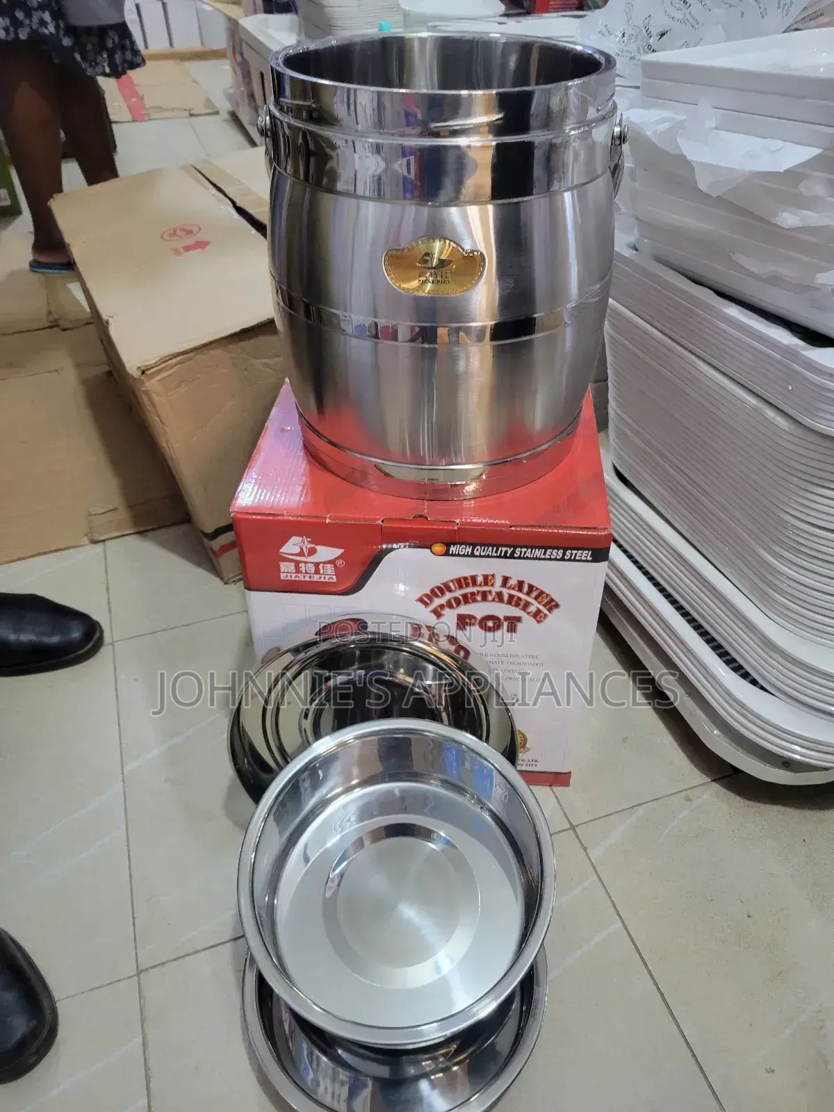 Double Layer Potable Heavy Duty Food Flask 10l Basically Vdz
