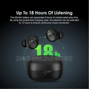 Oraimo Airbuds 2 TWS True Wireless Stereo Earbuds-Black