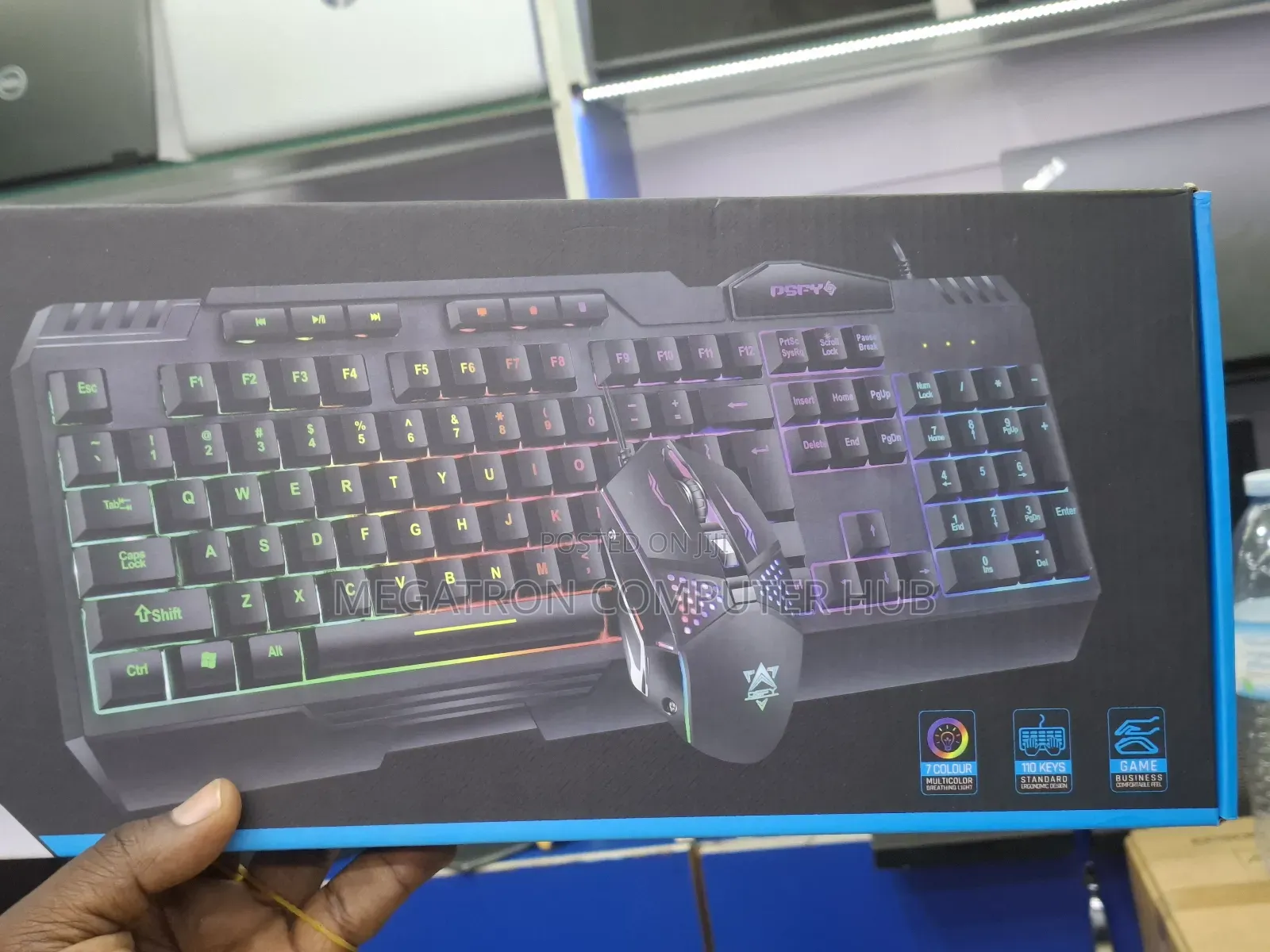  Backlighting Gaming Keyboard and Mouse Combo
