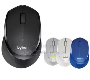 Black Logitech Wireless Mouse