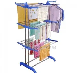 Brand New Folding 3-Layer Clothes Drying Rack
